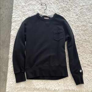 Todd Snyder x Champion Black Crewneck Sweatshirt